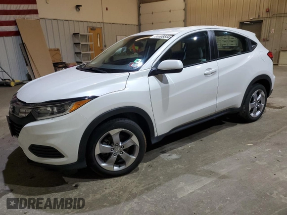2022 Honda HR-V LX with VIN 3CZRU6H34NM732983, listed as a Copart auction lot 86508544 with 29,988 mi miles and Salvage Title. Bid and sale history available at carsss.com. Image 1.