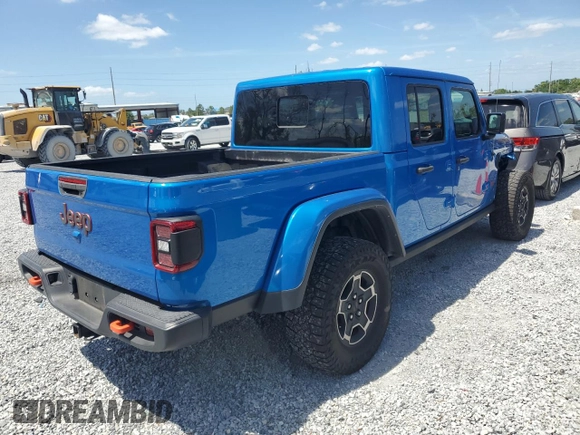 2022 Jeep Gladiator Mojave with VIN 1C6JJTEG2NL172679, listed as a Copart auction lot 51756905 with 48,537 mi miles and Salvage title. Bid and sale history available at DreamBid. Image 3.
