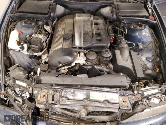 2003 BMW 5 Series 530iA with VIN WBADT63413CK29622, listed as a Copart auction lot 72416014 with 102,223 mi miles and Salvage Title. Bid and sale history available at carsss.com. Image 11.
