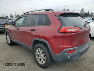2016 Jeep Cherokee Sport с VIN 1C4PJMAB4GW210689, выставлен на аукционе Copart как лот 65291935 с пробегом 116 351 миль миль и Списание • Salvage title. История ставок и продаж доступна на DreamBid. Изображение 2.