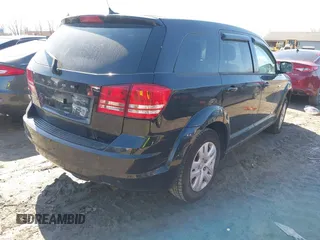 2013 Dodge Journey SE with VIN 3C4PDCAB7DT731506, listed as a IAAI auction lot 41762394 with 215,424 mi miles. Bid and sale history available at carsss.com. Image 4.