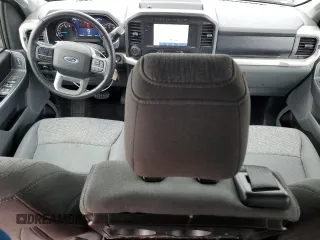 2021 Ford F-150 XL with VIN 1FTFW1E57MFA70391, listed as a Copart auction lot 50813215 with 97,790 mi miles and Salvage Title. Bid and sale history available at carsss.com. Image 8.