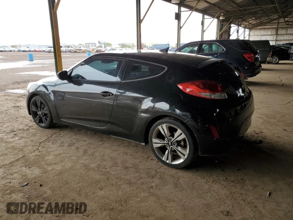 2017 Hyundai Veloster Value Edition with VIN KMHTC6AD1HU319500, listed as a Copart auction lot 49151125 with 103,938 mi miles and Clean Title. Bid and sale history available at carsss.com. Image 2.