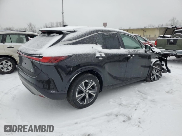 2025 Lexus RX 350 with VIN 2T2BAMCA5SC094351, listed as a Copart auction lot 44014815 with 75 mi miles and Salvage Title. Bid and sale history available at DreamBid. Image 3.
