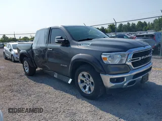 2019 Ram 1500 Big Horn/Lone Star with VIN 1C6RRFFG7KN817399, listed as a IAAI auction lot 40296231 with 63,708 mi miles. Bid and sale history available at carsss.com. Image 1.