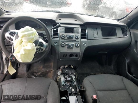 2017 Ford Police Interceptor with VIN 1FAHP2L86HG145032, listed as a Copart auction lot 60970945 with 109,098 mi miles and Salvage title. Bid and sale history available at DreamBid. Image 8.