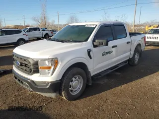 2022 Ford F-150 XL with VIN 1FTEW1EB4NKE44434, listed as a Copart auction lot 80135724 with 0 mi miles and Non Repairable. Bid and sale history available at carsss.com. Image 1.