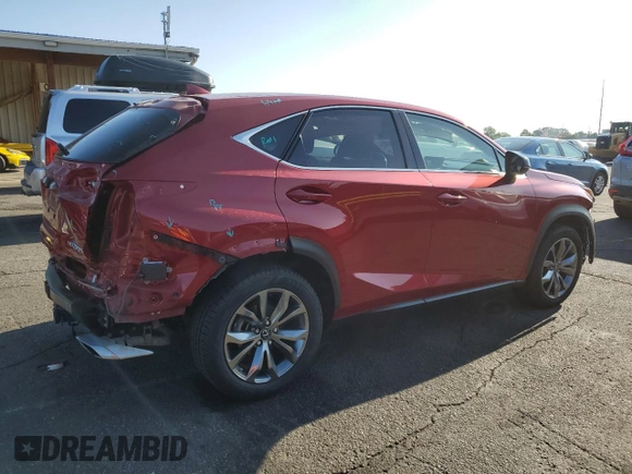 2015 Lexus NX 200t with VIN JTJYARBZ5F2010419, listed as a Copart auction lot 59632075 with 82,501 mi miles and Salvage title. Bid and sale history available at DreamBid. Image 3.