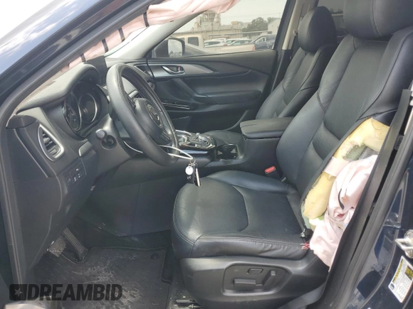 2020 Mazda CX-9 Touring with VIN JM3TCACY1L0423340, listed as a Copart auction lot 57389305 with 64,737 mi miles and Salvage title. Bid and sale history available at DreamBid. Image 7.