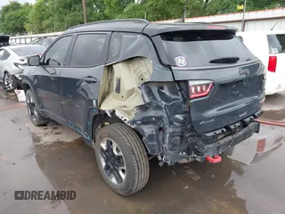 2018 Jeep Compass Trailhawk с VIN 3C4NJDDB5JT270609, выставлен на аукционе IAAI как лот 41860027 с пробегом 32 237 миль миль и . История ставок и продаж доступна на DreamBid. Изображение 3.