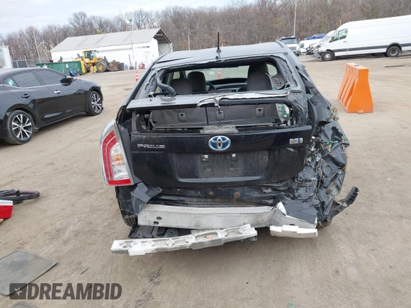 2013 Toyota Prius One with VIN JTDKN3DU8D0338101, listed as a IAAI auction lot 41684551 with 120,868 mi miles and . Bid and sale history available at DreamBid. Image 16.
