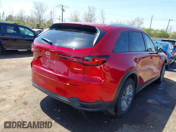 2024 Mazda CX-90 3.3 Turbo Preferred with VIN JM3KKBHD0R1136066, listed as a IAAI auction lot 41984863 with 11,900 mi miles. Bid and sale history available at carsss.com. Image 4.