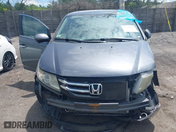 2014 Honda Odyssey EX-L with VIN 5FNRL5H60EB112293, listed as a IAAI auction lot 42537523 with 155,000 mi miles and . Bid and sale history available at DreamBid. Image 13.
