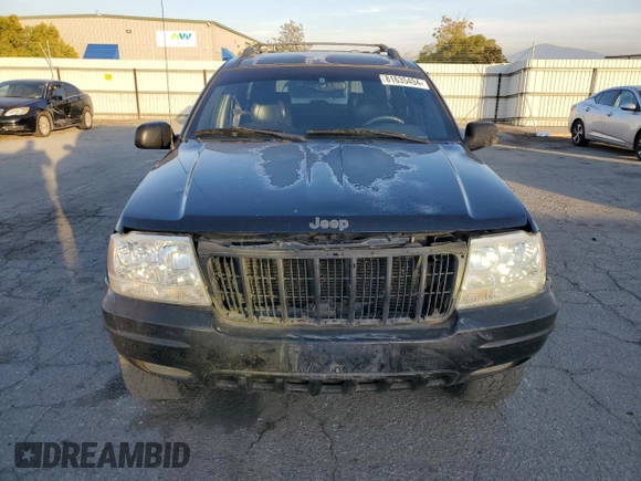 2001 Jeep Grand Cherokee Limited with VIN 1J4GX58S01C652737, listed as a Copart auction lot 81635494 with 175,498 mi miles and Salvage Title. Bid and sale history available at DreamBid. Image 5.