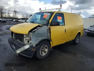 2001 Chevrolet Astro Cargo z VIN 1GCDM19W71B143035, wystawiony jako Copart lot #48876255 z przebiegiem Nie podano mil oraz Szkoda całkowita • Salvage title. Historia ofert i sprzedaży dostępna na DreamBid. Obrazek 1.