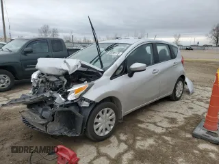 2015 Nissan Note SV with VIN 3N1CE2CP6FL447305, listed as a Copart auction lot 50258175 with 143,402 mi miles and Salvage Title. Bid and sale history available at DreamBid. Image 1.