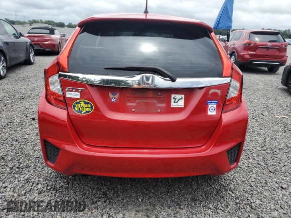 2015 Honda Fit EX-L with VIN 3HGGK5H86FM748582, listed as a Copart auction lot 59849275 with 87,605 mi miles and Salvage title. Bid and sale history available at DreamBid. Image 6.