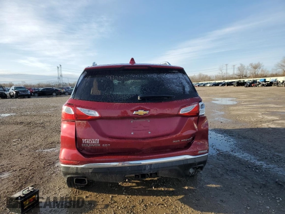 2019 Chevrolet Equinox Premier with VIN 3GNAXYEX4KS582451, listed as a Copart auction lot 49997245 with 86,740 mi miles and Salvage Title. Bid and sale history available at carsss.com. Image 6.