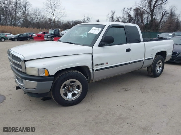 1998 Dodge Ram 1500 with VIN 3B7HC12Y4WM271488, listed as a IAAI auction lot 41505101 with 165,001 mi miles. Bid and sale history available at carsss.com. Image 2.