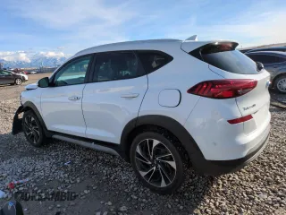 2019 Hyundai Tucson Sport z VIN KM8J3CAL7KU871099, wystawiony jako Copart lot #87232004 z przebiegiem 92 338 mil mil oraz Szkoda całkowita • Salvage title. Historia ofert i sprzedaży dostępna na DreamBid. Obrazek 2.