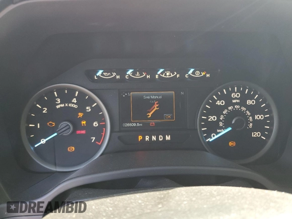 2019 Ford F-150 XL with VIN 1FTMF1E57KKC36789, listed as a Copart auction lot 69457224 with 26,509 mi miles and Salvage title. Bid and sale history available at DreamBid. Image 9.