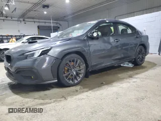 2023 Subaru WRX Limited with VIN JF1VBAL66P9808029, listed as a Copart auction lot 45917175 with 63,347 mi miles and Salvage title. Bid and sale history available at DreamBid. Image 1.