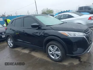 2024 Nissan Kicks S with VIN 3N1CP5BV0RL521270, listed as a IAAI auction lot 41777881 with 12,077 mi miles and . Bid and sale history available at carsss.com. Image 13.