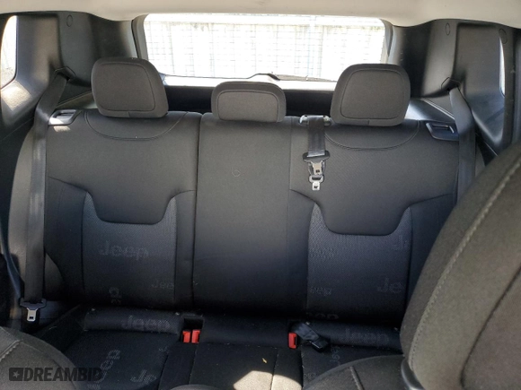 2017 Jeep Renegade Altitude with VIN ZACCJBBH2HPF02734, listed as a Copart auction lot 54343185 with 102,749 mi miles and Clean Title. Bid and sale history available at carsss.com. Image 10.