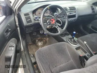 2001 Honda Civic LX with VIN 1HGEM21511L124716, listed as a Copart auction lot 73473944 with 0 mi miles and Salvage Title. Bid and sale history available at carsss.com. Image 8.