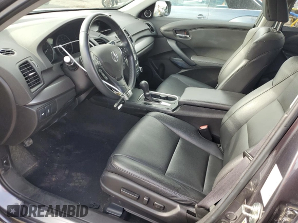 2017 Acura RDX with VIN 5J8TB3H3XHL006178, listed as a Copart auction lot 50038665 with 62,452 mi miles and Salvage Title. Bid and sale history available at carsss.com. Image 7.