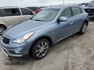 2017 Infiniti QX50 with VIN JN1BJ0RP8HM380881, listed as a Copart auction lot 74816544 with 0 mi miles and Salvage Title. Bid and sale history available at carsss.com. Image 1.
