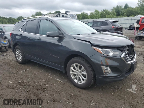 2018 Chevrolet Equinox LT with VIN 2GNAXJEV9J6126450, listed as a Copart auction lot 61061315 with 69,015 mi miles and Salvage title. Bid and sale history available at DreamBid. Image 4.