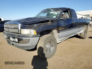 1998 Dodge 2500 with VIN 1B7KF2367WJ219172, listed as a Copart auction lot 77479864 with 150,458 mi miles and Non Repairable. Bid and sale history available at DreamBid. Image 1.
