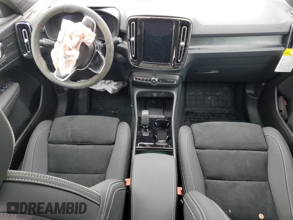 2024 Volvo C40 with VIN YV4ER3GM9R2104619, listed as a Copart auction lot 45505295 with Not Provided miles and Salvage Title. Bid and sale history available at DreamBid. Image 8.