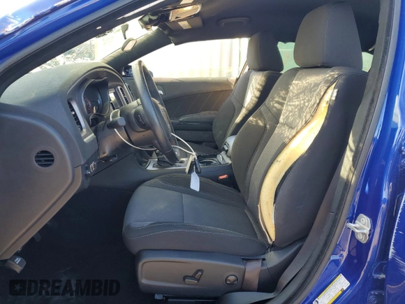 2022 Dodge Charger SXT with VIN 2C3CDXBGXNH189350, listed as a Copart auction lot 50158715 with 17,037 mi miles and Salvage Title. Bid and sale history available at DreamBid. Image 7.