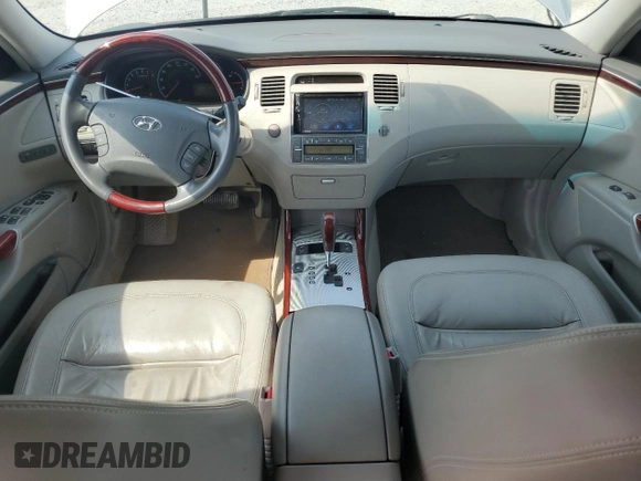 2006 Hyundai Azera SE with VIN KMHFC46F66A133655, listed as a Copart auction lot 62291215 with 122,998 mi miles and Salvage title. Bid and sale history available at DreamBid. Image 8.