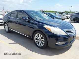 2013 Hyundai Azera with VIN KMHFG4JG5DA253948, listed as a IAAI auction lot 42561868 with 138,579 mi miles and . Bid and sale history available at DreamBid. Image 1.