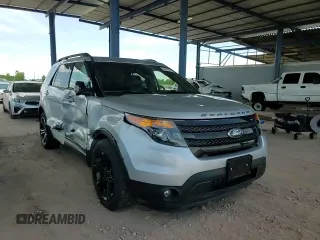 2015 Ford Explorer Sport with VIN 1FM5K8GT8FGC61113, listed as a Copart auction lot 63442475 with 183,396 mi miles and Salvage title. Bid and sale history available at DreamBid. Image 13.