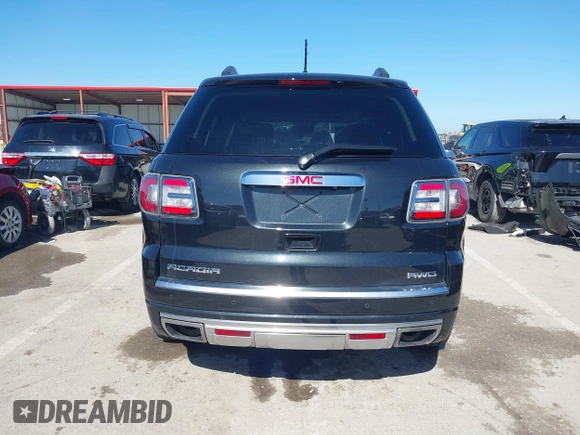 2014 GMC Acadia Denali z VIN 1GKKVTKD6EJ162605, wystawiony jako IAAI lot #42271748 z przebiegiem 87 592 mil mil oraz . Historia ofert i sprzedaży dostępna na DreamBid. Obrazek 17.