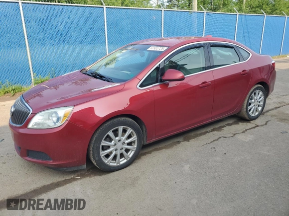 2015 Buick Verano with VIN 1G4PN5SK9F4193225, listed as a Copart auction lot 60985725 with 158,001 mi miles and Clean title. Bid and sale history available at DreamBid. Image 1.