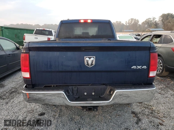 2021 Ram 1500 Tradesman with VIN 1C6RR7FG4MS523565, listed as a Copart auction lot 73633484 with 34,749 mi miles and Salvage title. Bid and sale history available at DreamBid. Image 6.