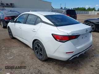 2024 Nissan Sentra SV with VIN 3N1AB8CV3RY214118, listed as a IAAI auction lot 42233641 with 17,074 mi miles and . Bid and sale history available at DreamBid. Image 3.
