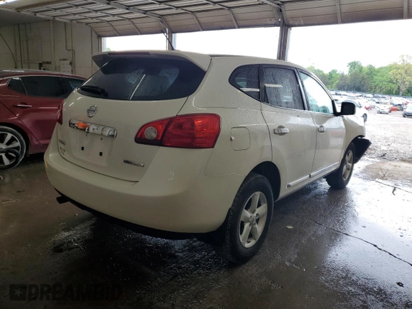2013 Nissan Rogue S with VIN JN8AS5MT7DW516458, listed as a Copart auction lot 54411145 with 144,783 mi miles and Salvage Title. Bid and sale history available at carsss.com. Image 3.