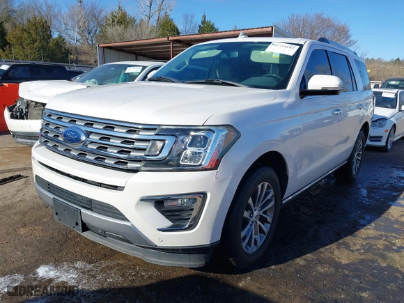 2018 Ford Expedition Limited with VIN 1FMJU1KT8JEA01497, listed as a IAAI auction lot 41724185 with 94,037 mi miles. Bid and sale history available at carsss.com. Image 2.