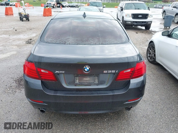 2015 BMW 5 Series 535i xDrive with VIN WBA5B3C59FD545279, listed as a IAAI auction lot 41810032 with 122,936 mi miles. Bid and sale history available at carsss.com. Image 16.