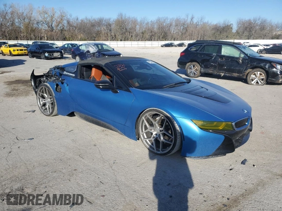 2019 BMW i8 z VIN WBY2Z6C50KVG98108, wystawiony jako Copart lot #78229043 z przebiegiem 31 133 mil mil oraz Szkoda całkowita • Salvage title. Historia ofert i sprzedaży dostępna na DreamBid. Obrazek 4.