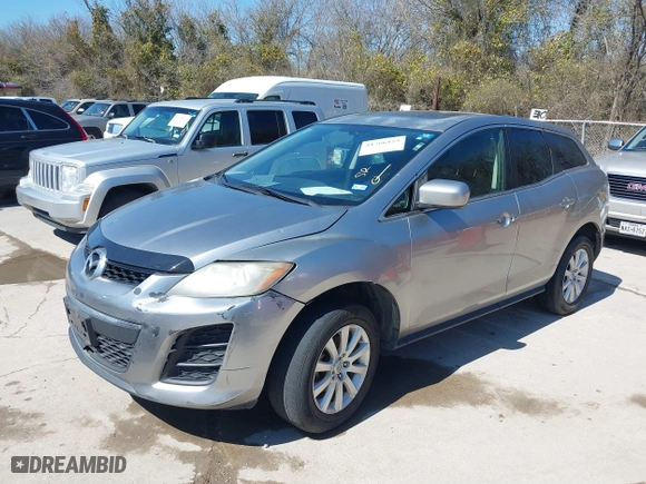 2010 Mazda CX-7 SV with VIN JM3ER2W51A0348537, listed as a IAAI auction lot 41766125 with 239,282 mi miles. Bid and sale history available at carsss.com. Image 2.