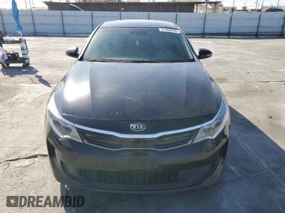 2018 Kia Optima Premium with VIN KNAGT4LE7J5020655, listed as a Copart auction lot 51988535 with 124,996 mi miles and Salvage Title. Bid and sale history available at carsss.com. Image 5.