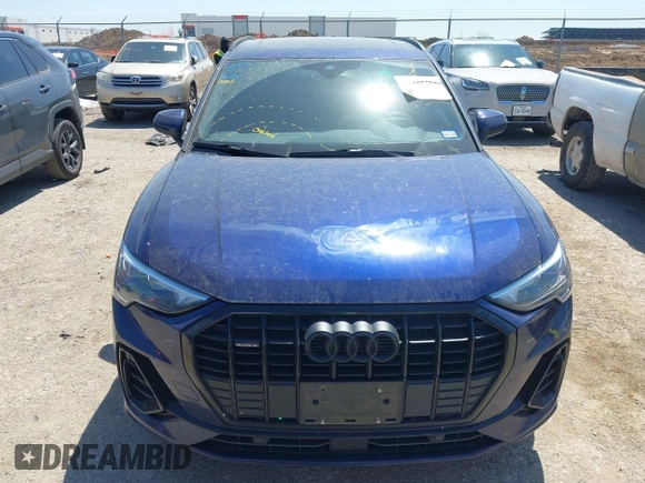 2021 Audi Q3 S line Premium with VIN WA1DECF3XM1085641, listed as a IAAI auction lot 41949213 with 71,621 mi miles and . Bid and sale history available at DreamBid. Image 12.