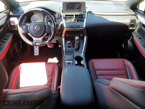 2021 Lexus NX 300 F Sport z VIN JTJSARBZ9M5021344, wystawiony jako Copart lot #50931195 z przebiegiem 86 767 mil mil oraz Szkoda całkowita • Salvage title. Historia ofert i sprzedaży dostępna na DreamBid. Obrazek 8.